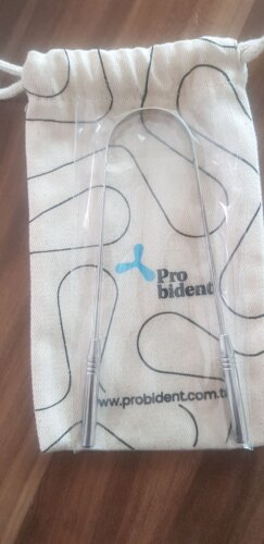 Dil Temizleme Aparatı Paslanmaz Tıbbi Medikal Çelik photo review